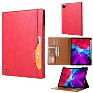 For iPad Pro 13 2024 Knead Skin Texture Horizontal Flip Leather Smart Tablet Case(Red)