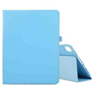 For iPad Pro 11 2024 Litchi Texture Solid Color Leather Tablet Case(Sky Blue)