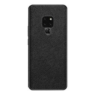 For Huawei Mate 20 Cross Texture PU Leather Phone Case(Black)