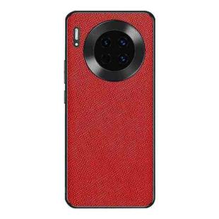 For Huawei Mate 30 Pro Cross Texture PU Leather Phone Case(Red)