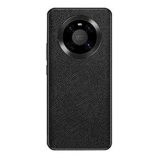 For Huawei Mate 40 Cross Texture PU Leather Phone Case(Black)
