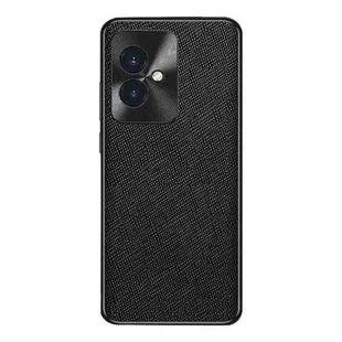 For Honor 100 Cross Texture PU Leather Phone Case(Black)