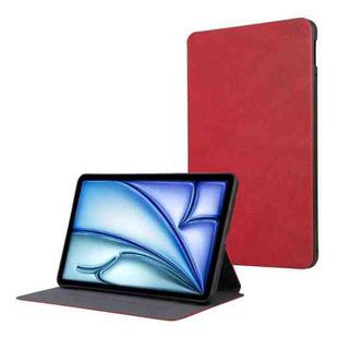 For iPad Air 11 2024 TPU Flip Tablet Protective Leather Case(Red)