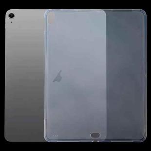 For iPad Air 13 2024 0.75mm Shockproof Outside Glossy Inside Frosted TPU Tablet Case(Transparent)