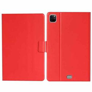 For iPad Pro 11 2024 Pure Color Smart Leather Tablet Case(Red)