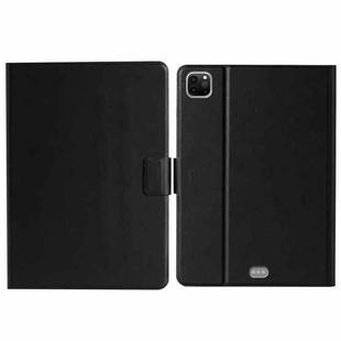 For iPad Pro 11 2024 Pure Color Smart Leather Tablet Case(Black)