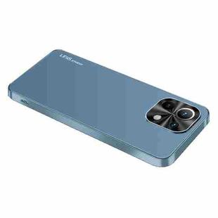 For Xiaomi Mi 11 AG Frosted Electroplating Acrylic Phone Case(Navy Blue)