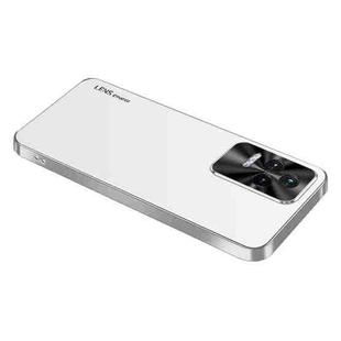 For Xiaomi Redmi K50 Pro AG Frosted Electroplating Acrylic Phone Case(Silver White)