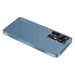 For Xiaomi Redmi K50 Ultra AG Frosted Electroplating Acrylic Phone Case(Navy Blue)