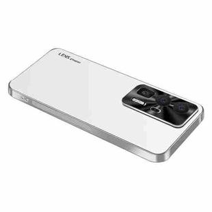 For Xiaomi Redmi K60 AG Frosted Electroplating Acrylic Phone Case(Silver White)