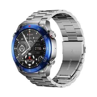 WS-20 1.43 inch IP67 Sport Smart Watch Support Bluetooth Call / Sleep / Blood Oxygen / Heart Rate / Blood Pressure Health Monitor, Steel Strap(Silver)