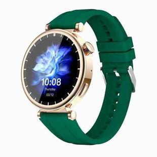 WS520 1.28 inch IP67 Sport Smart Watch, Support Bluetooth Call / Sleep / Blood Oxygen / Heart Rate / Blood Pressure Health Monitor(Rose Gold+Green)