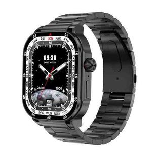 G40S 2.06 inch IP67 BT5.2 Sport Smart Watch, Support Bluetooth Call / Sleep / Blood Oxygen / Heart Rate / Blood Pressure Health Monitor(Black)