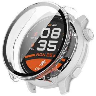 For COROS Pace 2 PC + Tempered Film Integrated Watch Protective Case(Transparent)