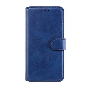 For OPPO Reno4 5G Classic Calf Texture PU + TPU Horizontal Flip Leather Case, with Holder & Card Slots & Wallet(Blue)