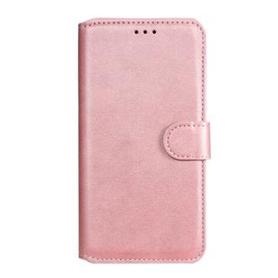 For Vivo Y7s / S1 Classic Calf Texture PU + TPU Horizontal Flip Leather Case, with Holder & Card Slots & Wallet(Rose Gold)