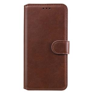 For Vivo Y50 / Y30 Classic Calf Texture PU + TPU Horizontal Flip Leather Case, with Holder & Card Slots & Wallet(Brown)