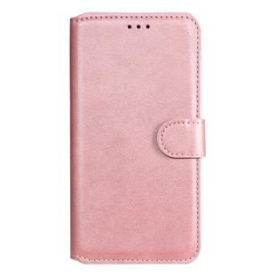 For Vivo Y70s Classic Calf Texture PU + TPU Horizontal Flip Leather Case, with Holder & Card Slots & Wallet(Rose Gold)