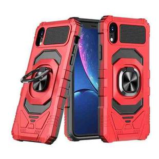 For iPhone XR Magnetic Ring Holder Phone Case(Red)