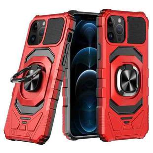 For iPhone 12 Pro Max Magnetic Ring Holder Phone Case(Red)