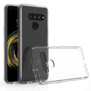 For LG V50 ThinQ 5G Shockproof Scratchproof TPU + Acrylic Protective Case(Transparent)