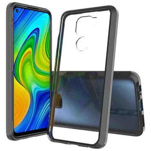 For Xiaomi Redmi Note 9 Shockproof Scratchproof TPU + Acrylic Protective Case(Black)