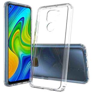 For Xiaomi Redmi Note 9 Shockproof Scratchproof TPU + Acrylic Protective Case(Transparent)