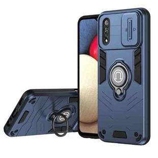 For vivo S1 Camshield Ring Holder Phone Case(Royal Blue)