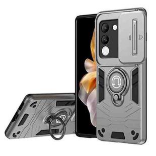 For vivo V29e 5G / Y200 5G Camshield Ring Holder Phone Case(Grey)