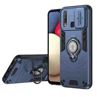 For vivo Y17 Camshield Ring Holder Phone Case(Royal Blue)