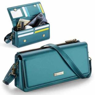 CaseMe ME30 Max Multifunctional Large-Capacity Shoulder Crossbody Phone Bag(Blue Green)