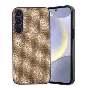 For Samsung Galaxy S24+ 5G Glitter Powder TPU Hybrid PC Phone Case(Gold)