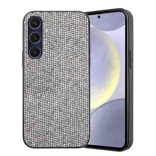 For Samsung Galaxy S24+ 5G Glitter Powder TPU Hybrid PC Phone Case(Silver)