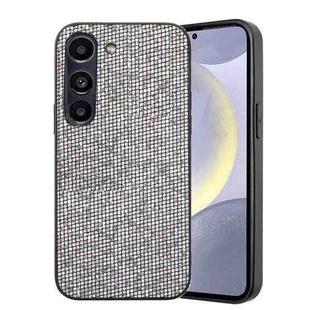 For Samsung Galaxy S23+ 5G Glitter Powder TPU Hybrid PC Phone Case(Silver)