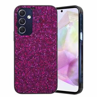 For Samsung Galaxy A14 5G / 4G Glitter Powder TPU Hybrid PC Phone Case(Purple)