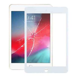 For iPad mini 5 Front Screen Outer Glass Lens with OCA Optically Clear Adhesive(White)