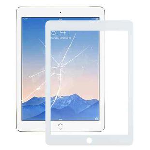 For iPad 6 / Air 2 Front Screen Outer Glass Lens with OCA Optically Clear Adhesive(White)