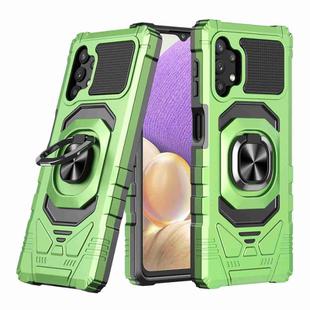 For Samsung Galaxy A32 5G Magnetic Ring Holder Phone Case(Green)