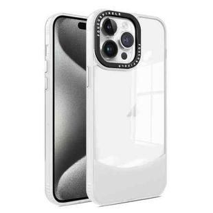 For iPhone 15 Pro Two-color High Transparency Skin Feel TPU Phone Case(Transparent)