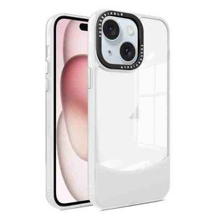 For iPhone 15 Two-color High Transparency Skin Feel TPU Phone Case(Transparent)