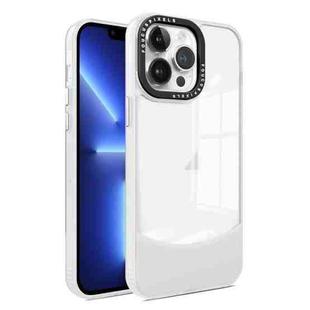 For iPhone 13 Pro Two-color High Transparency Skin Feel TPU Phone Case(Transparent)