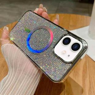 For iPhone 12 Diamonds Plated Magsafe Phone Case(Colorful)