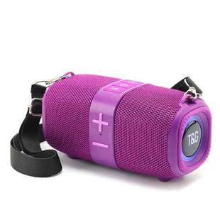 T&G TG667 Outdoor Portable TWS Wireless Bluetooth Speaker(Purple)