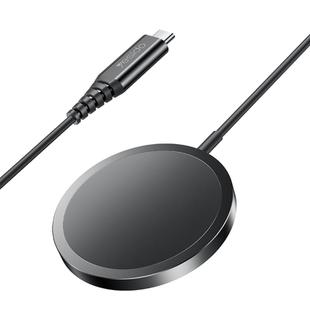 Yesido DS21 15W Detachable Magnetic Wireless Charger(Black)
