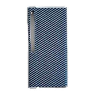 For Huawei Mate XS 2 Kevlar Carbon Fiber Ultra-thin Shockproof Phone Case(Blue)