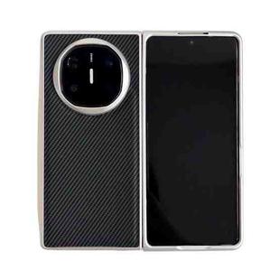 For Huawei Mate X6 Kevlar Carbon Fiber Ultra-thin Shockproof Phone Case(Black)