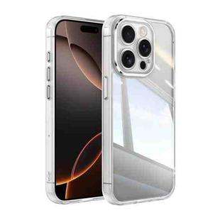 For iPhone 16 Pro Max Acrylic Hybrid TPU Armor Shockproof Phone Case(Transparent)