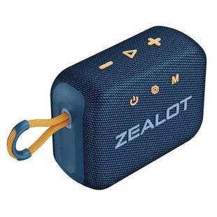 Zealot S75 Portable Outdoor IPX6 Waterproof Bluetooth Speaker(Blue)
