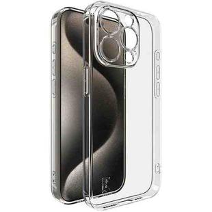 For iPhone 15 Pro IMAK UX-5 Series Transparent TPU Phone Case