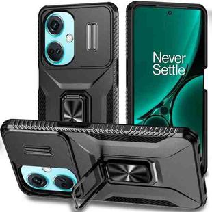 For OnePlus Nord CE3 5G Sliding Camshield Holder Phone Case(Black)